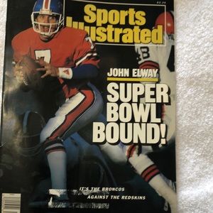 Sports Illustrated vintage magazine. January 25, 1988